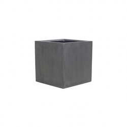 Block S 30x30/30 szara donica kamienna kubik cementowa