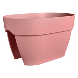 Vibia Flower Bridge 40 doniczka na balustradę różowa dusty pink