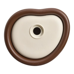 Organic domek dla ptaków brązowy chestnut brown