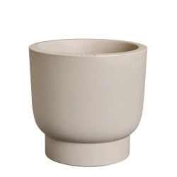 Amber Grail 30/28 beżowa donica na stopie balanced beige