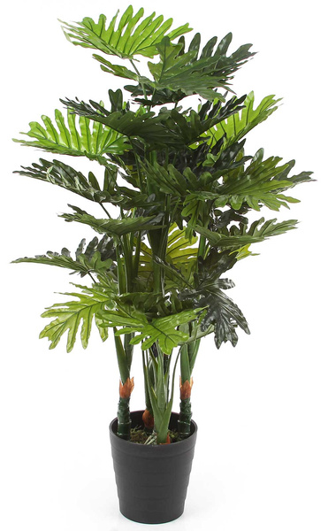 Sztuczny Filodendron Philodendron Selloum 120 cm rozpiętość 80 cm