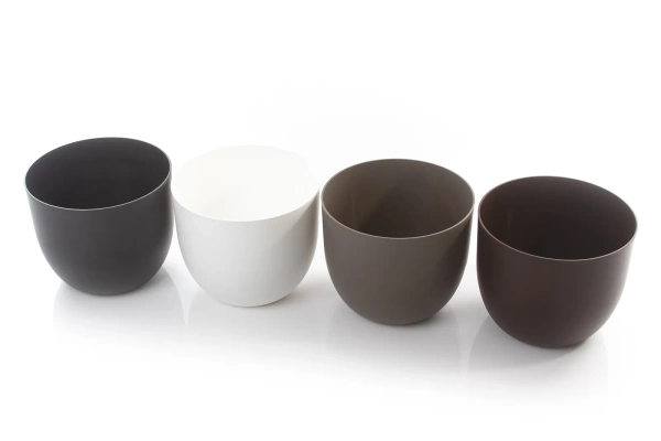 Rio 34/28 brązowa donica okrągła