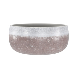 IRIS Bowl 29/14 ceramiczna misa doniczka taupe