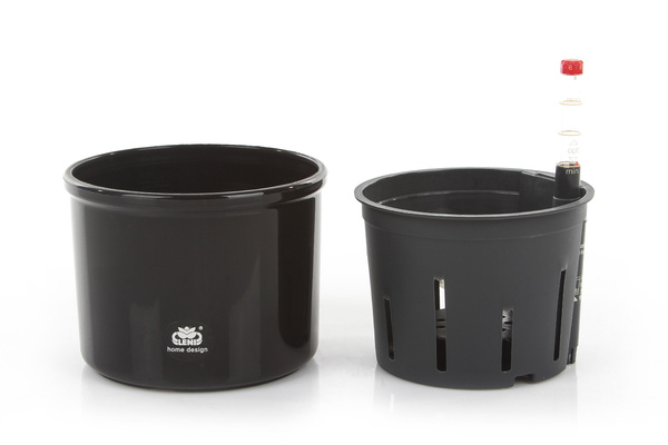 Zestaw do hydroponiki 11/9 osłonka Corona czarna wkład wskaźnik