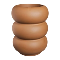 Amber Roll High 43/58 designerska donica wysoka karmelowa