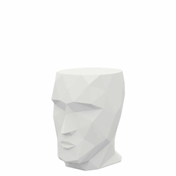 ADAN VONDOM 30x41/42 stołek designerski głowa biały lakierowany