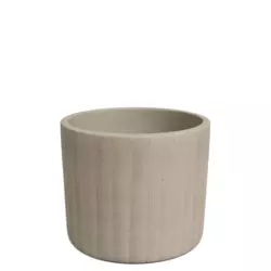Chloe 26/23 ceramiczna beżowa osłonka cylinder