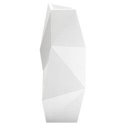 FAZ VONDOM 44x49/110 wysoka donica designerska biała lakierowana