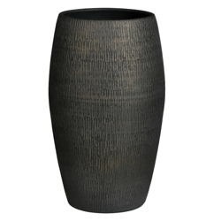 Morgan Vase 30/50 ceramiczna ciemnoszara donica waza