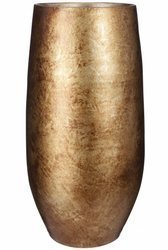 OLIVER 26/50 złota waza ceramiczna wysoka