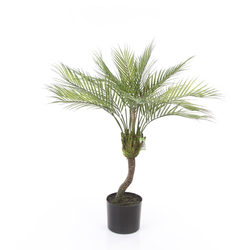 Sztuczna palma Chamedora na pniu 85 cm jak żywa