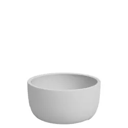 Urania Bowl 30/15 biały ceramiczna osłonka na bonsai