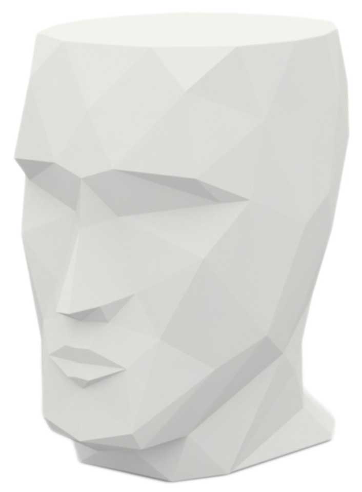 ADAN VONDOM 49x68/70 stolik designerski głowa biały